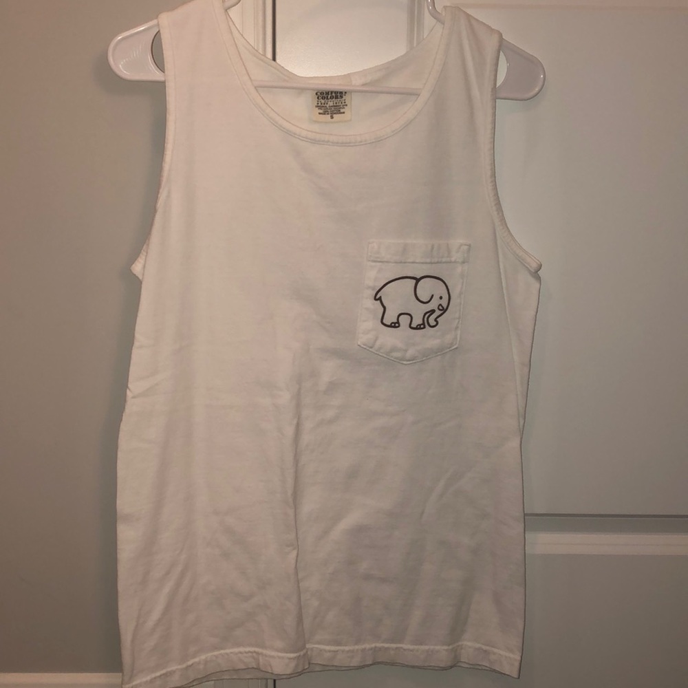 White ivory Ella tank top